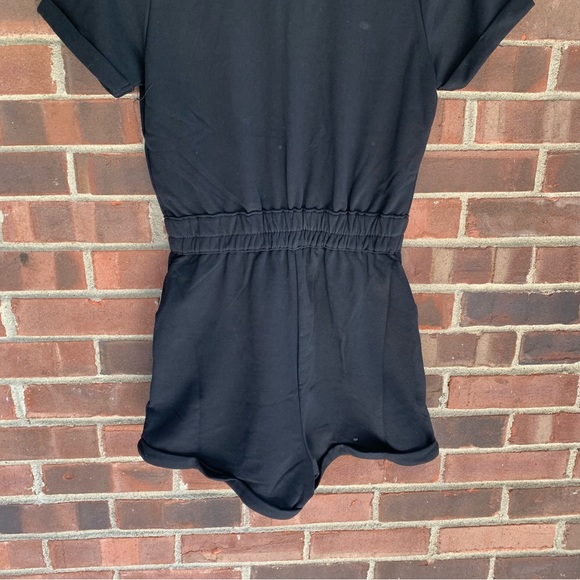 Ava And Ever Black Romper Short Sleeve UK Size 8 US 4 NEW - Picture 8 of 9